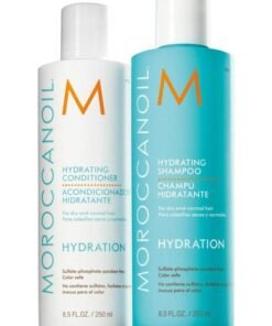 MOROCCANOIL Hydrating Shampoo and Conditioner Set, 250ml Each – Sulfate-Free, Moisturizing Hair Care Duo for Dry Hair 250x2ml