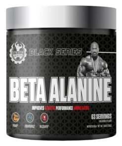 DEXTER JACKSON Black Series Beta Alanine 250g - Boost Endurance, Delay Muscle Fatigue, and Enhance Recovery (63 Servings)