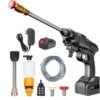 24V Cordless Electric High Pressure Washer Multicolor 9meter
