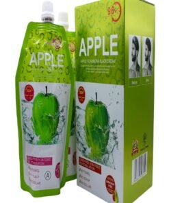 Beauty Track Apple Ammonia-Free Black Hair Dye Cream – Lead-Free, Non-Toxic, Gentle Formula for Natural Black Hair Color 500ml + 500ml, Improved Formula 2024