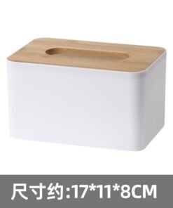 Advertising Tissue Box Customized LOGO Hotel Enterprise Bank Restaurant Commercial Promotion Gift Wooden Cover Paper Box
