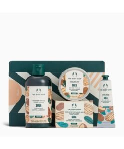 THE BODY SHOP Shea Essentials Gift Set – Shower Cream (250 Ml) And Body Butter (50 Ml) And Hand Balm (30 Ml) And Soap (100 G) – Shea Butter Formula For Very Dry Skin, Deep Nourishment And Silky Soft Finish