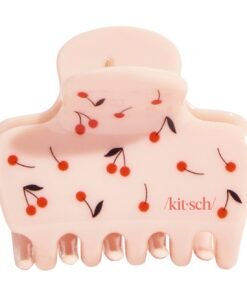 Medium Cloud Clip - Cherry Print