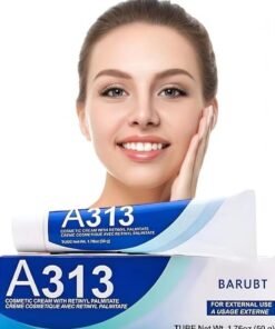 BARUBT A313 Retinol Cream for Face, Anti-Ageing Treatment, Skin Brightening and Hydrating, 50g