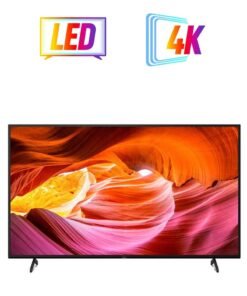 Sony 65 Inch Ultra HD (4K) Smart Android TV, X75K Series KD-65X75K Black