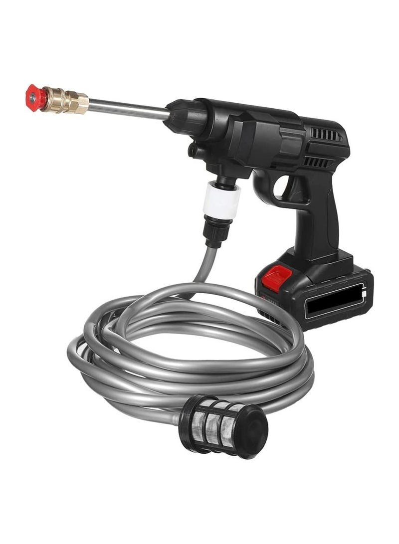 DubaiGallery Electric Pressure Washer Power Washer Cordless Portable Handheld 320 PSI Car Wash Pressure Water Nozzle Cleaning Machine Kit
