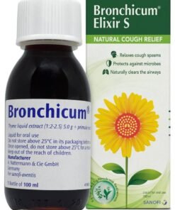 sanofi Bronchicum Elixir S Syrup 100Ml