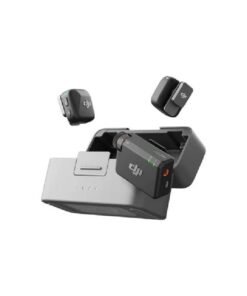 dji Mic Mini (2 TX + 1 RX + Charging Case) Clear Audio Capture, Easy to carry and use, Long Battery Life Mic Mini Black