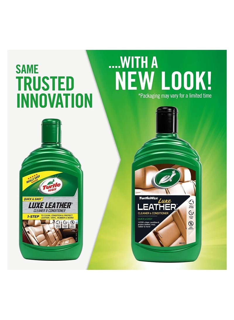 Turtle wax Luxe Leather Cleaner and Conditioner 500ml