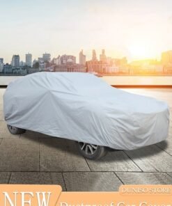DUNISO Full Car Covers SUV Sunscreen UV Protection  Indoor Outdoor Sunscreen Heat Protection DustWind/Water/Weatherproof Anti-Uv Scratch-Resistant
