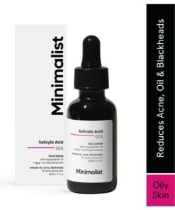 MINIMALIST Salicylic Acid 2% Face Serum For Acne Prone & Oily Skin, Reduces Acne & Blackheads | Helps With Open Pores, Breakouts And Bumpy Texture