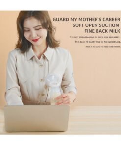 Be a better mom Wearable Double Electric Breast Pump with Lactation Function - Digital Display with Hands-Free and Lightweight Level 15 Pump, 180ml*2 Pcs Capacity, 2500mAh Battery, 3 Modes, and 9 Gears 53x35x57.2mm - Image 4