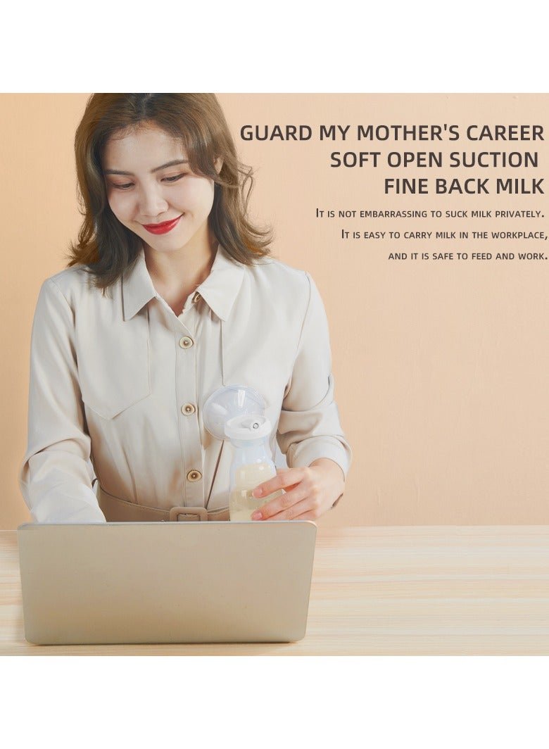 Be a better mom Wearable Double Electric Breast Pump with Lactation Function - Digital Display with Hands-Free and Lightweight Level 15 Pump, 180ml*2 Pcs Capacity, 2500mAh Battery, 3 Modes, and 9 Gears 53x35x57.2mm - Image 4
