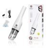 Toby's VC_03 Mini Portable Car Cordless Vacuum, 6000Pa with Battery Capacity 7800 Hand held vacuuming, Handheld Vacuum for Quick Cleaning, Dust Buster Cordless Rechargeable, for Car, Home and Office