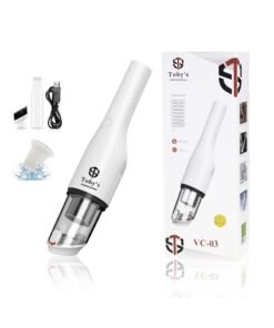 Toby's VC_03 Mini Portable Car Cordless Vacuum, 6000Pa with Battery Capacity 7800 Hand held vacuuming, Handheld Vacuum for Quick Cleaning, Dust Buster Cordless Rechargeable, for Car, Home and Office