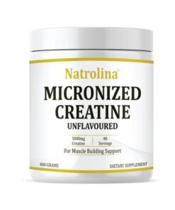 Natrolina Creatine Monohydrate Powder - Unflavored & Micronized, 400 gms