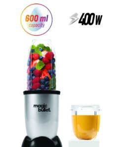 Magic Bullet 4-Piece High-Speed Blender/Mixer System 0.6 L 400 W MB4-0612 Silver/Black