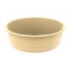 Cosmoplast 34L - Round 24" Plastic Basin Tub (Ivory) Ivory 34.0Liters