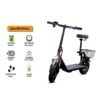 Mytoys MT756 Electric scooter 500W Brushless Motor, 65KM/H Max Speed,36V 10AH Battery, 30-35KM Range, Foldable Design Electric Scooter, 12â€ Off-Road Rubber Tires, Front Suspension, Dual Disc Brakes, LED Headlamp, Rear Luggage Tray â€“ MT756