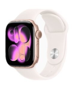 Apple Watch Series 11 GPS 42mm (International Version) Rose Gold Aluminium Case With Light Blush Sport Band - S/M