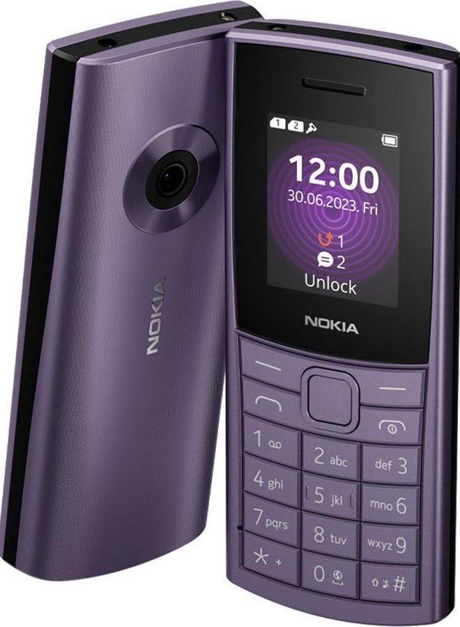 NOKIA 110 Dual SIM Arctic Purple 4G - Middle East Version