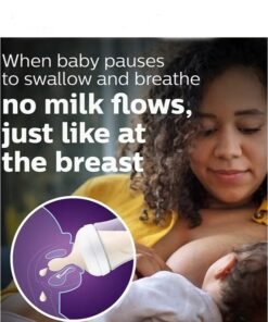 bbet Pack Of 4 Natural Feeding Bottle Nipple 3 Months+, For AVENT Bottle