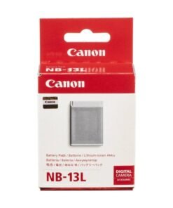 Canon NB-13L Original Lithium-Ion Battery  Pack for PowerShot G7 X / G7 X Mark II / G7 X Mark III / G5 X / G5 X Mark II / G9 X / G9 X Mark II / G1 X Mark III / SX720 HS / SX730 HS / SX740 HS / SX620 HS – Grey