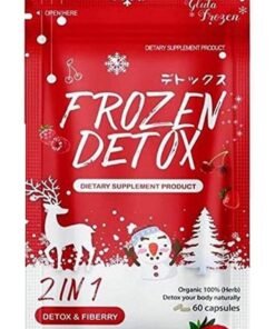 Gluta Frozen Frozen Detox 2 in 1 Detox & Fiberry 60 Capsules
