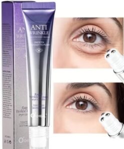 OCHEAL Rapid Wrinkle Repair Eye Cream Wrinkle Smoothing Roll On Eye Massage Eyes Fade Fine Lines Reduce Dark Circles Eye Serum Tighten Eye Bags Puffiness Improve Elasticity Eye Treatment Cream 20g