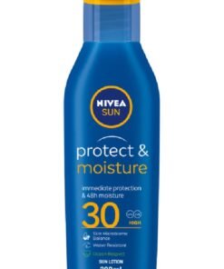 Nivea SUN Protect & Moisture Sun Lotion, UVA & UVB Protection, SPF 30 Blue 200ml