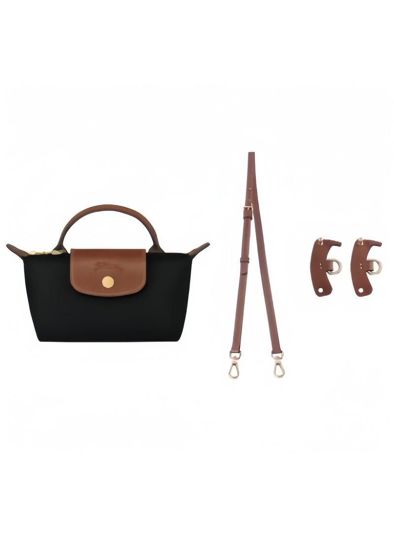 Longchamp Le Pliage mini Shoulder Straps women's Classic Fashion Versatile Mini Makeup Bag, Handbag, Shoulder Bag,shoulder strap