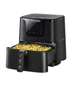 BLACK+DECKER XXL Digital Air Fryer, 1.5KG Capacity With Rapid Air Convection Technology (Suitable For 4-6 People) 5.8 L 1700 W AF700-B5 Black