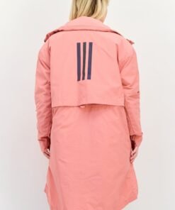 Adidas Women Sportswear Fit 2 Pcs High Neck Outdoor Jacket, Pink - Image 4