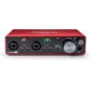 Focusrite Scarlett 2I2 3Rd Gen Usb Audio Interface For Recording, Songwriting, Streaming And Podcasting — High-Fidelity, Studio Quality Recording, And All The Software You Need To Record