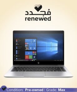 HP Renewed - Elitebook 840 G5  Laptop With 14-Inch Display,Intel Core i5 8250U Processor/8th Gen/8GB RAM/256GB SSD/Integrated Graphics English Silver