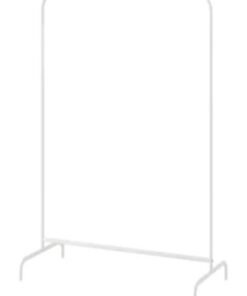 ABJ Portable Clothes Rack - Model (ABJ-1260) Steel White 10kg