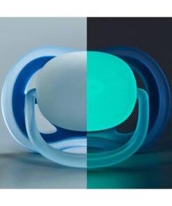 Philips Avent 2-Piece Silicone Ultra Air Night Time Soother, Glow-In-Dark, 6-18M, Twin Pack, Orthodontic Bpa-Free, Scf376/22 - Image 3