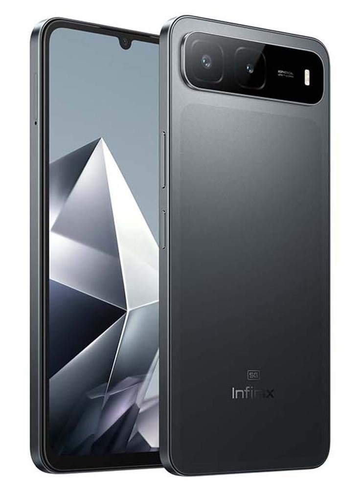 Infinix Hot 60i Dual SIM Sleek Black 8GB+8GB RAM 256GB 5G - Middle East Version