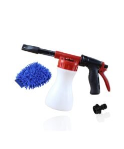 SOLARAE Water Pressure, Best Care for Car, Car Wash Foam Gun, Adjustable Hose Wash Sprayer with Adjustment Ratio Dial Foam Blaster, Foam Cannon Attaches for Any Garden Hose