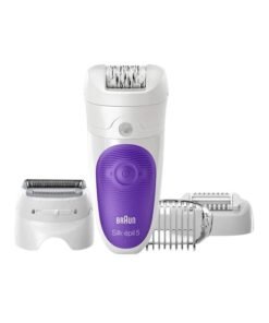 BRAUN Silk-Epil 5 Wet And Dry Cordless Epilator White/Purple