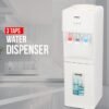 GEEPAS 3 Taps Water Dispenser with Hot, Normal and Cold Function, Stainless Steel Tank/ 2.8 L, 1.0 L Capacity, Perfect for Home, School, Apartments, Office, etc. GWD8326 White