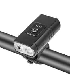 Alternative view of ZONIX Bike Light - 6-Mode Dual XPE LED (Floodlight + Spotlight), Type-C Fast Charging, IPX4 Waterproof, 58g Ultra-Light, Tool-Free Cycling Mount & Flashlight for Cycling, Hiking, Camping & Emergencies