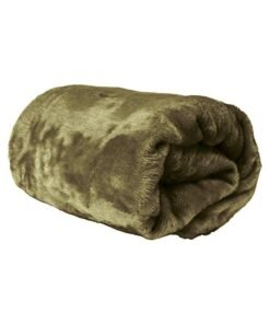 Hotel Linen Klub Single Micro Fleece Flannel Blanket 260 GSM Super Plush and Comfy Throw Blanket Size 150 x 200cm Olive