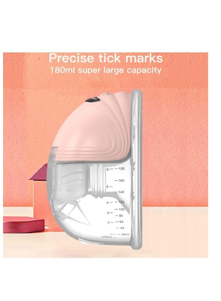 Osowake Portable Wearable Breast Pump - 3 Mode Portable Electric Pump with Low Noise and 22/20mm Silicone Connector, 180ml Storage Capacity. - Image 2