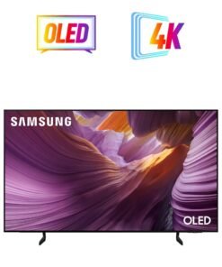 Samsung 55 Inch OLED TV, S85F, 4K, NQ4 AI Gen2 Processor, 4K AI Upscaling, OLED HDR, PANTONE Validated,  Vision AI Smart TV, QA55S85FAEXZN (2025 - UAE Version) S85F GRAPHITE BLACK