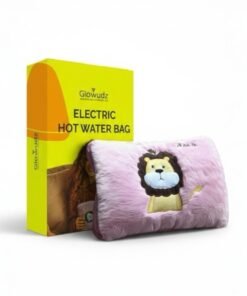 Glowudz electric rechargeable heating water bags for pain relief lion