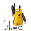 Epsilon 100-110 bar High Pressure Washer- EPSPW1639 |  5 - 7.5 L/min Maximum Flow, Includes Spray with Nozzle, 3 m Outlet and 2 m Inlet Pipe for Removing Mold, Grime, Dust, Mud, Dirt, etc. at Home, from Buildings, Vehicles, Concrete Road Surfaces, etc... | Black and Yellow, 1 Year Warranty