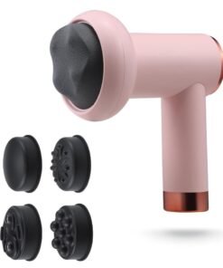 iCare Cellulite Massager Body Sculpting Machine,6 Adjustable Intensities Electric deep Tissue Massager Cellulite Remover with 5 Pads for Toning Abdomen, Legs, Arms and Thighs