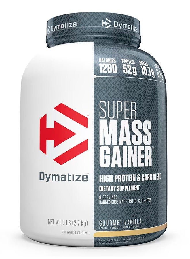 Dymatize Super Mass Gourmet Vanilla Cream 6Lb