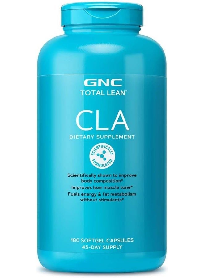 GNC Total Lean Cla Nutritional Supplement - 180 Softgels